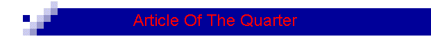Article Of The Quarter